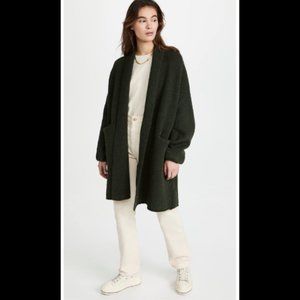 Madewell Women's Glenridge Sweater Coat Small NWT